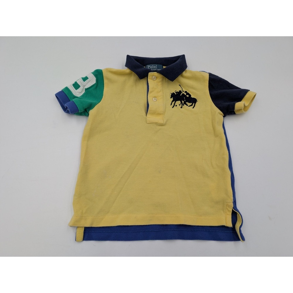 Polo Ralph Lauren Big Pony Blue Shirt Toddler Size‎ 3T